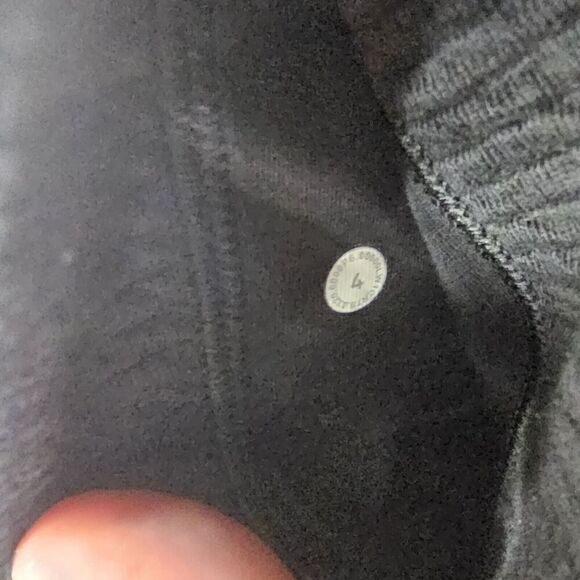 Lululemon Athletica Size 4 Black Call for Cozy Dress Orig. MSRP $168 Ribbed - Picture 6 of 9